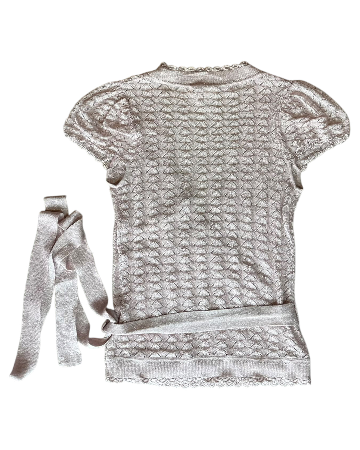 2000S DIANE VON FURSTENBERG WRAP TOP