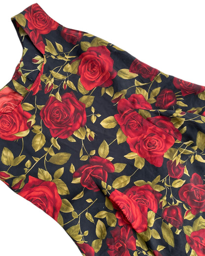 1990´S HANDMADE FLOWERED DRESS