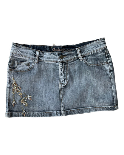 2000S FUNHOUSE VINTAGE DENIM SKIRT