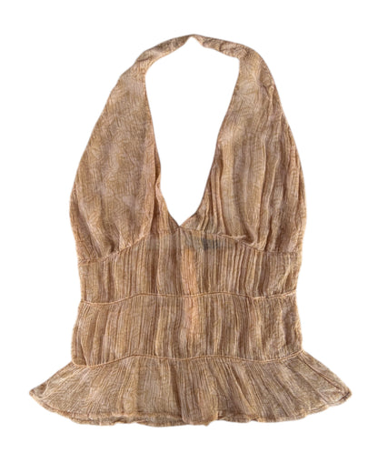 2000S DELFAN HALTER BLOUSE