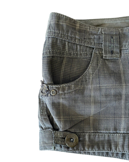 2000S BABY PLAID SHORTS