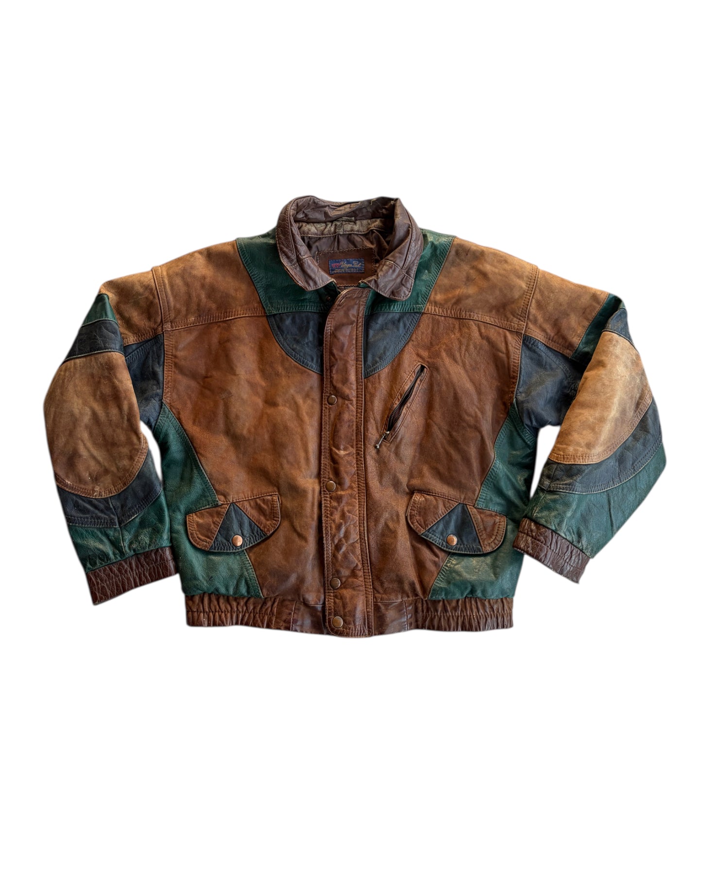 1990S VIRGOS LEATHER JACKET