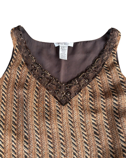 2000S BROWNIE SILK TOP