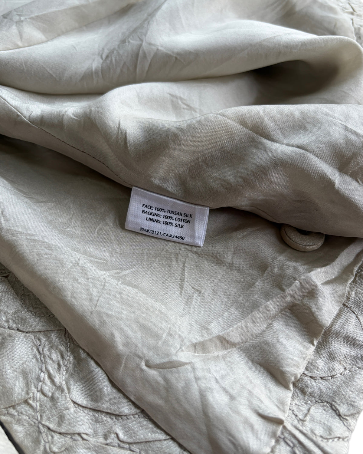 2000S EILEEN FISHER SILK COAT