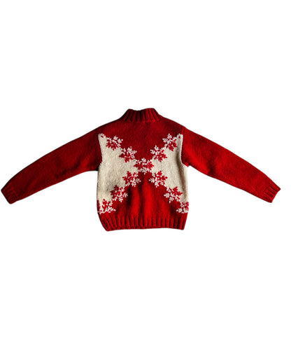 1990’S TRICOT RED SWEATER