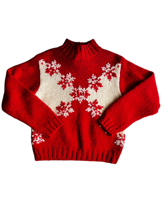 1990’S TRICOT RED SWEATER