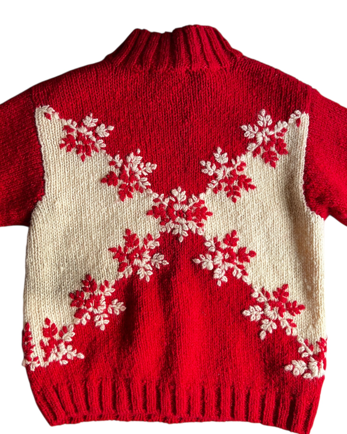 1990’S TRICOT RED SWEATER