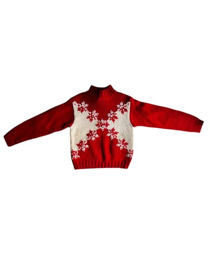 1990’S TRICOT RED SWEATER