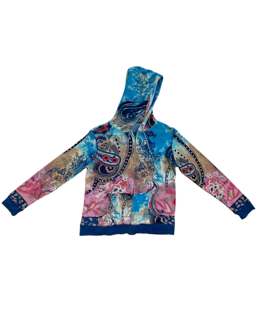 2000´S TIE DYE ZIP UP HOODIE