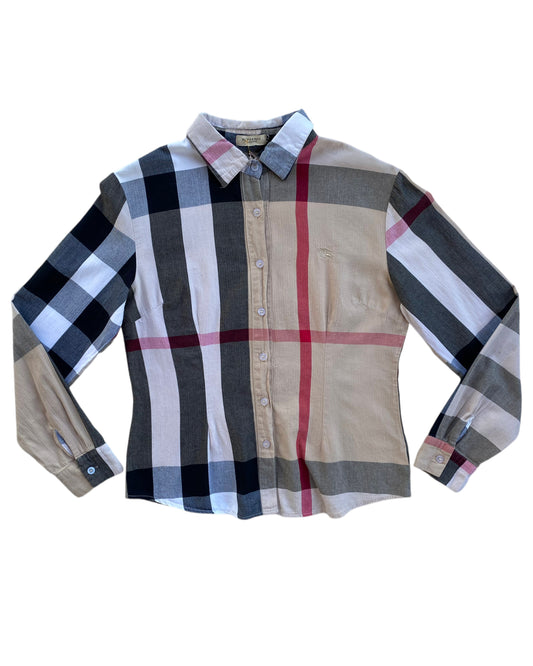 2000´S BURBERRY CHECKERED SHIRT