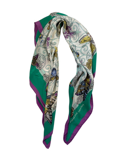 1980S BUTTERFLY SCARF