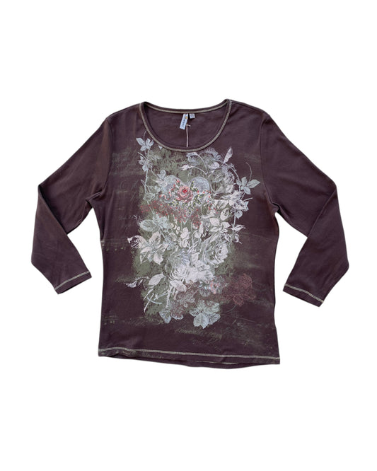 2000´S SUSAN LAWRENCE ROSE TOP