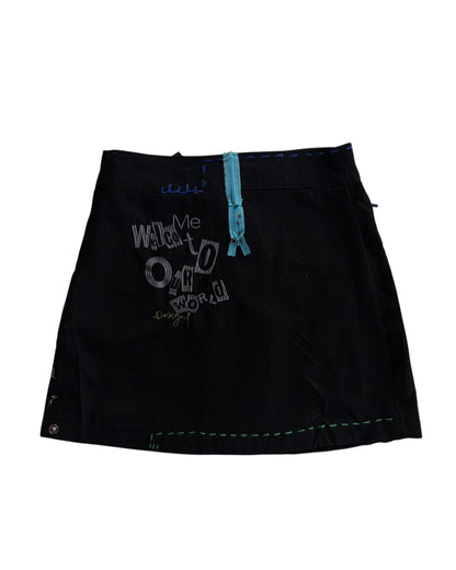 2000S DESIGUAL SKIRT