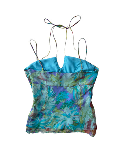 2000´S L´POGEE COLORFUL HALTER TOP