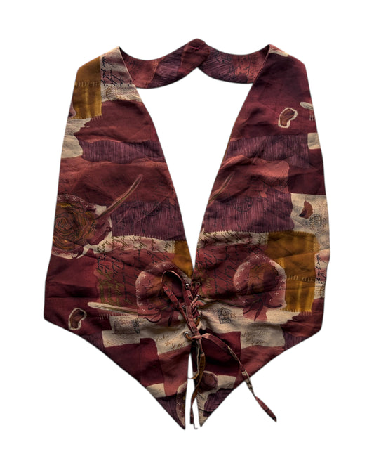2000S AUTUM DREAM VEST TOP