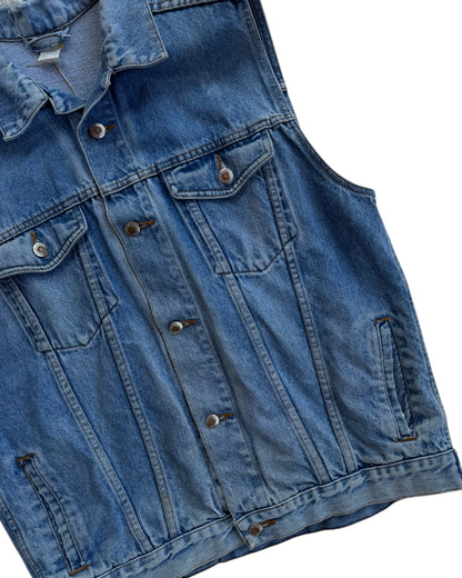 1990´S DENIM OVERSIZED VEST