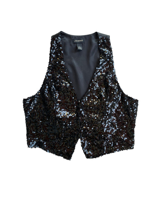 2000´S LANE BRYANT SEQUINS VEST