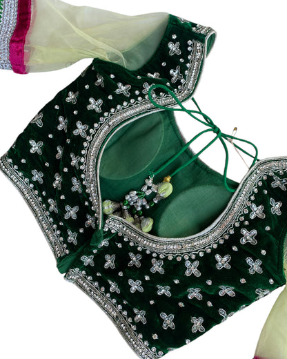 2000´S BEADED EMERALD TOP