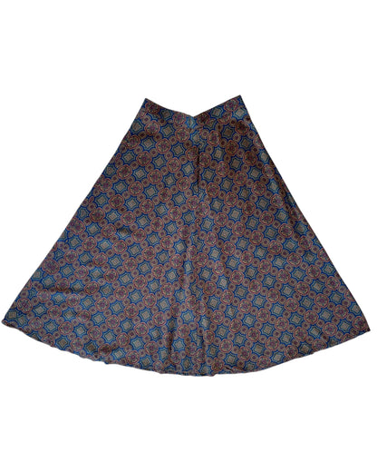 1990´S PATTERNED MAXI SKIRT