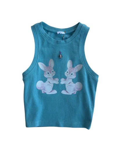 2020´S BLUE WITH RABBITS LUPE BAÉZ TOP