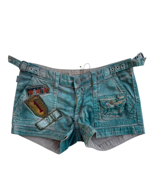 2000´S ROBINS JEANS MINI SHORTS