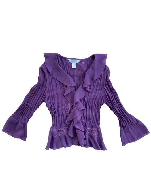 1990´S ALLISON TAYLOR PURPLE TOP