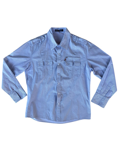 2000’S DOLCE & GABBANA STRIPPED SHIRT