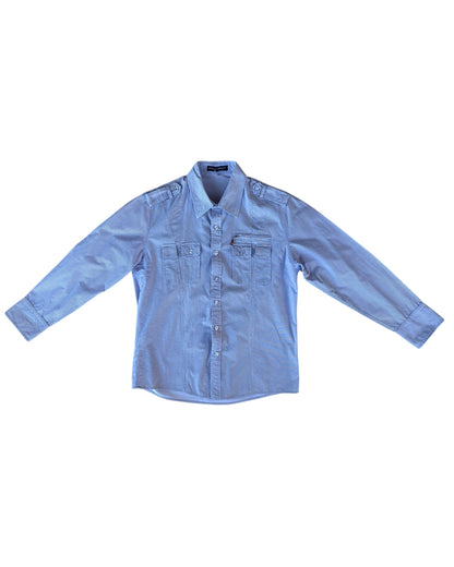 2000’S DOLCE & GABBANA STRIPPED SHIRT