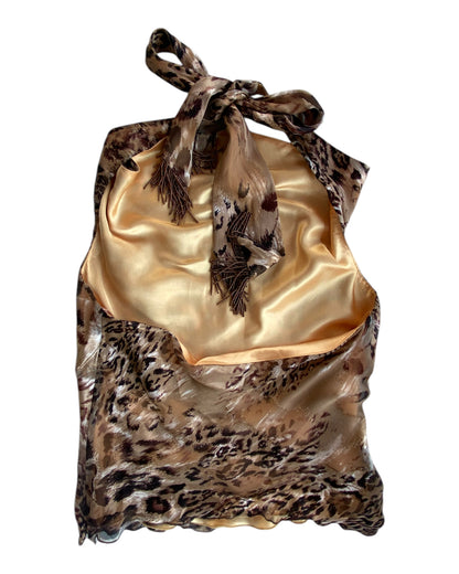 2000'S CACHE ANIMAL PRINT SET