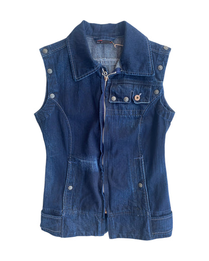2000'S DIESEL DENIM VEST