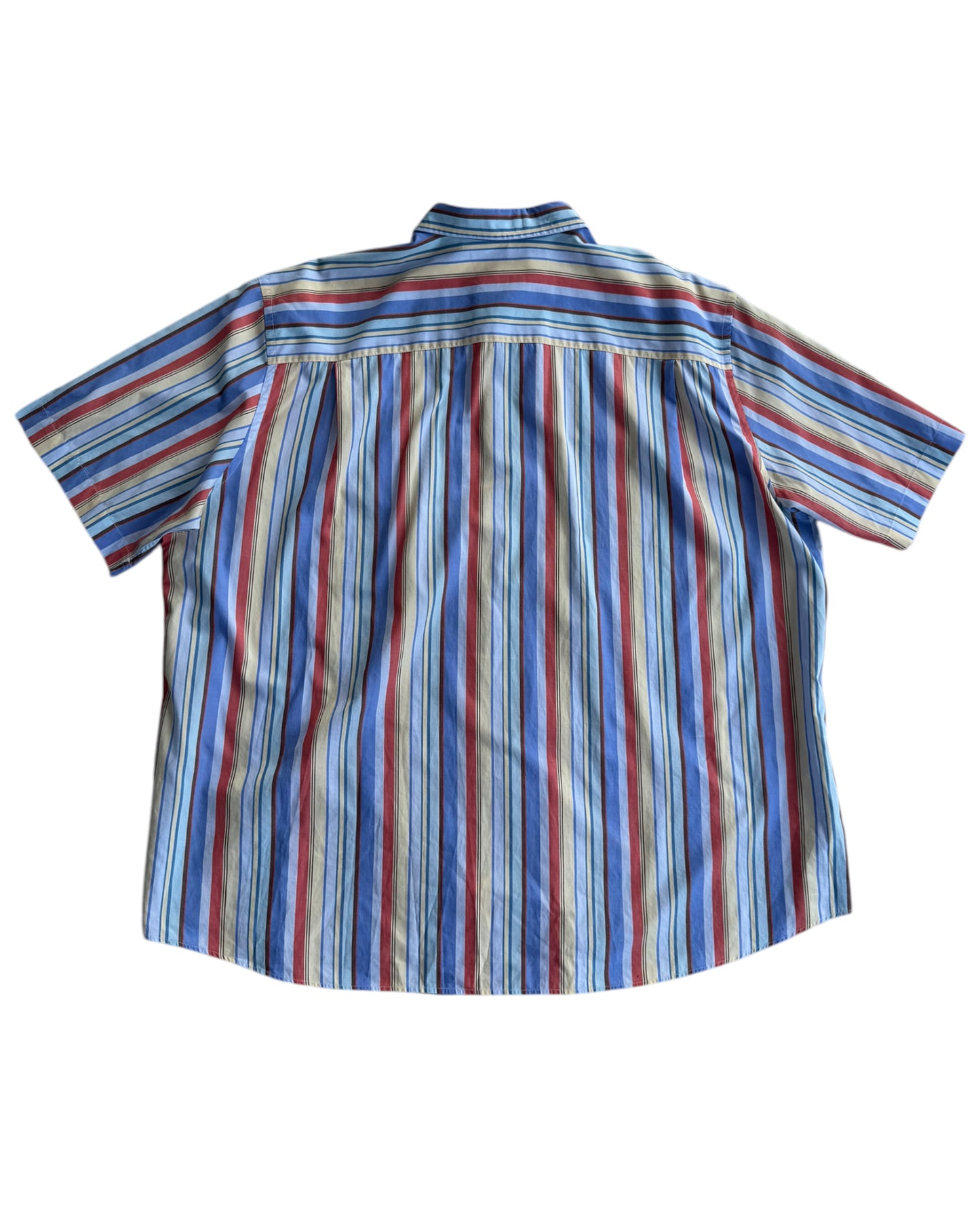 2000'S BURBERRY STRIPED & COLORFULL SHIRT