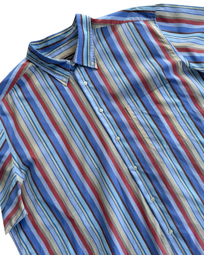 2000'S BURBERRY STRIPED & COLORFULL SHIRT