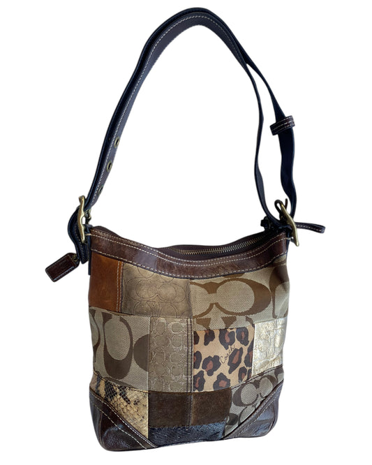 2000'S COACH PATCHES BAG