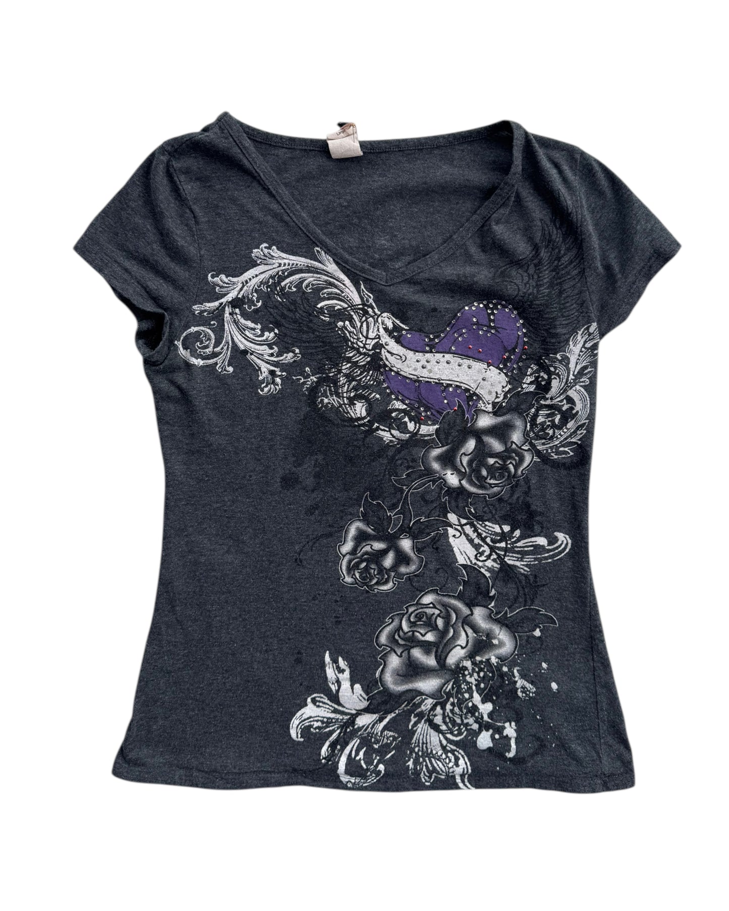 2000´S MISS MATCH GREY SHIRT