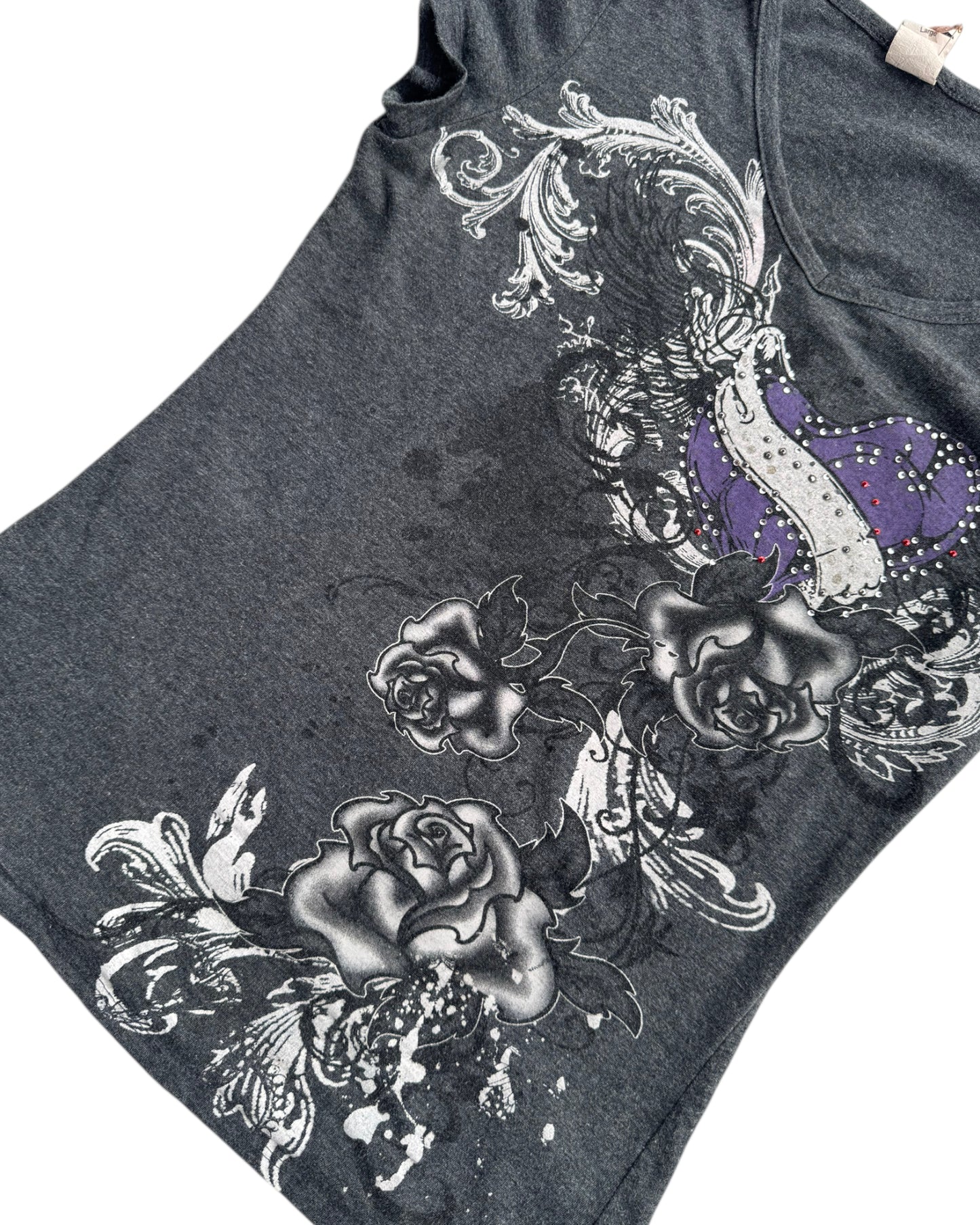 2000´S MISS MATCH GREY SHIRT