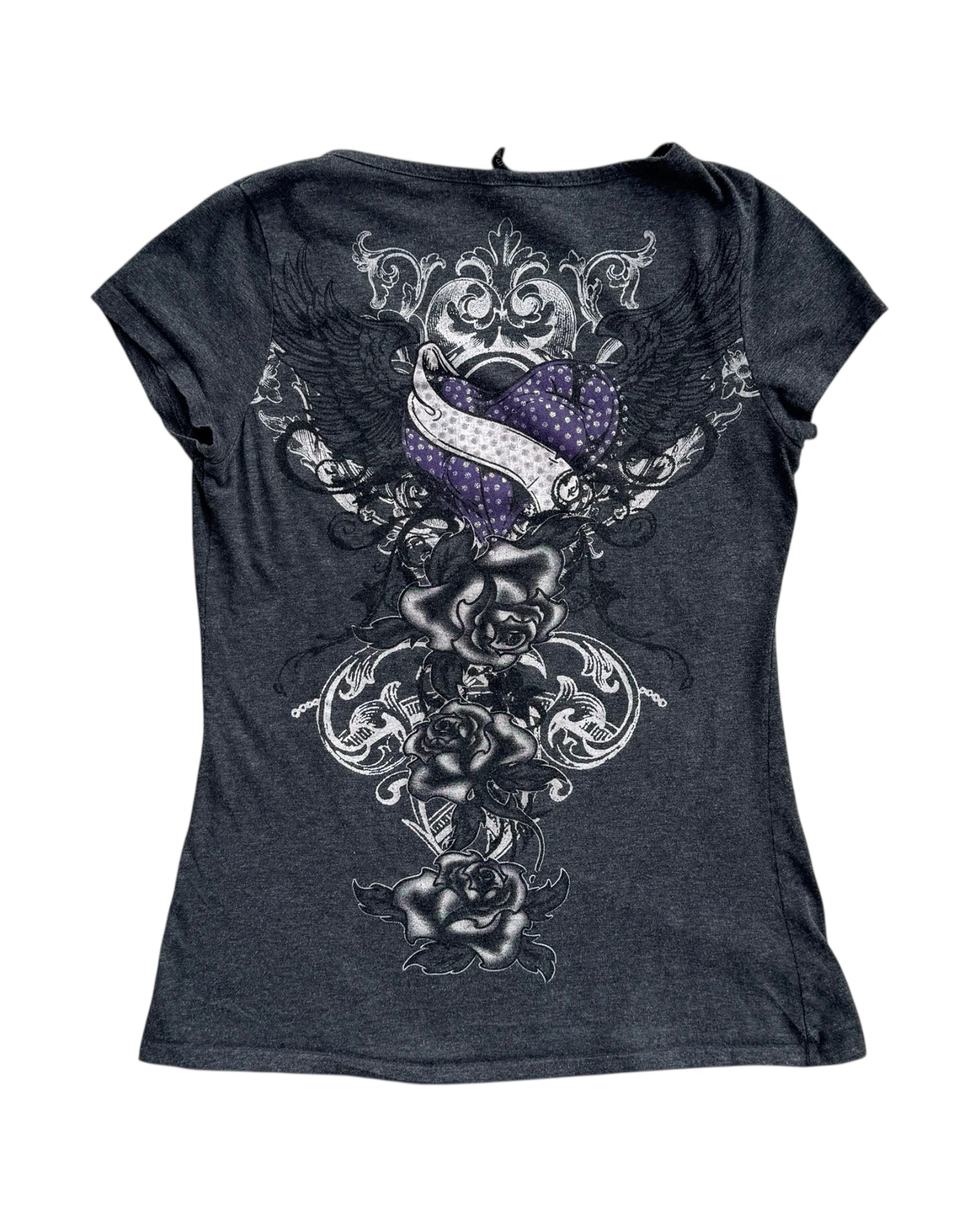 2000´S MISS MATCH GREY SHIRT