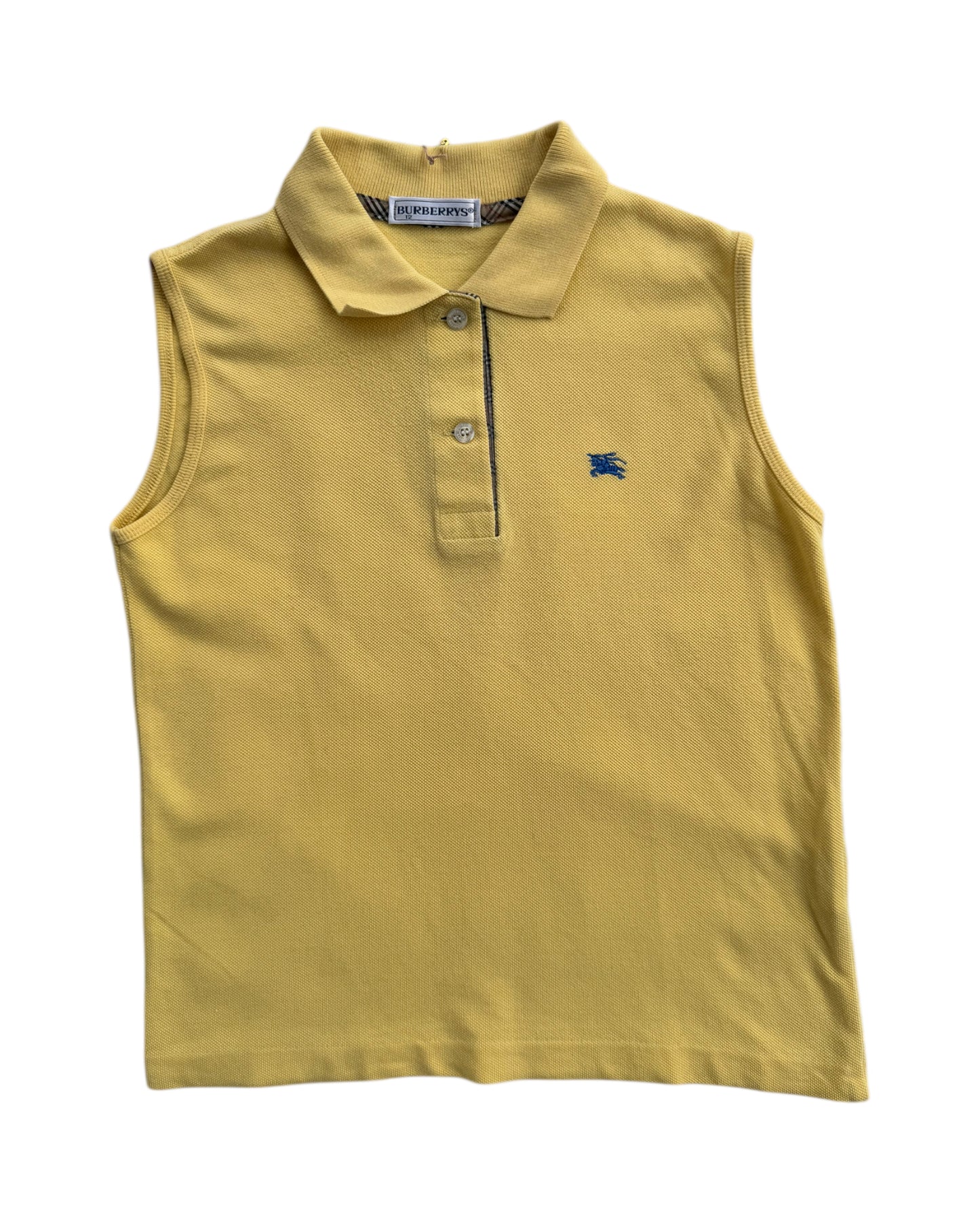 2000’S BURBERRYS BABY YELLOW SHIRT