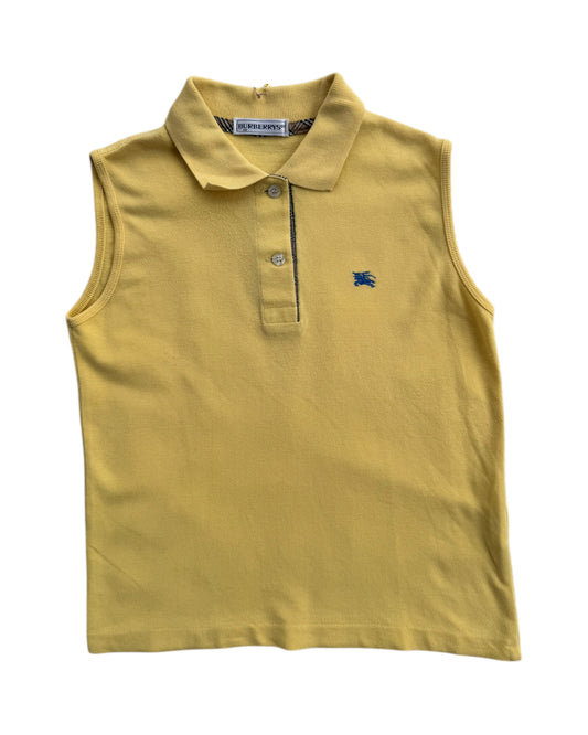 2000’S BURBERRYS BABY YELLOW SHIRT