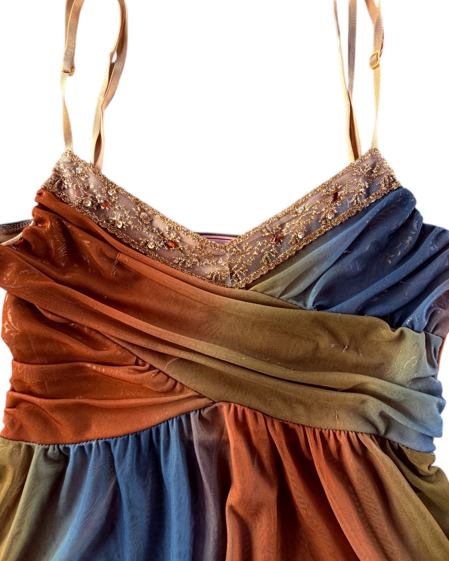 2000S VOL.1 MULTICOLOR SEQUIN CAMISOLE