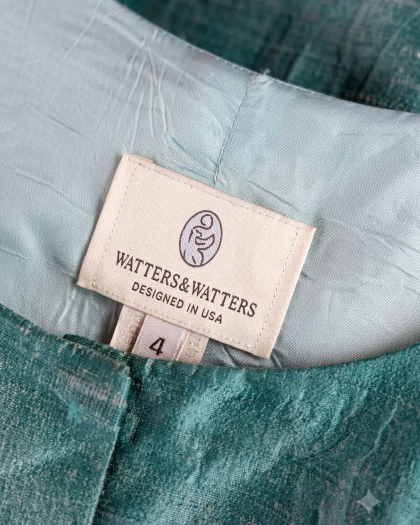 2000S WATTERS & WATTERS SILK TOP