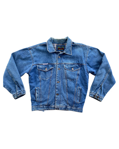 1990’S POLY MACHINE DENIM JACKET