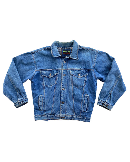 1990’S POLY MACHINE DENIM JACKET