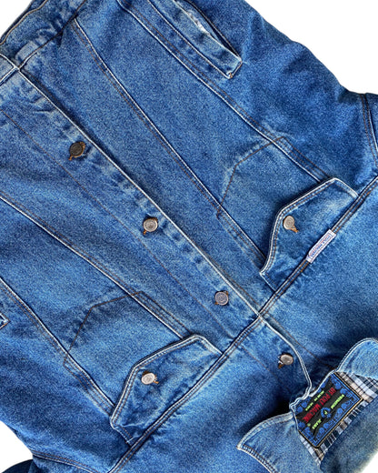 1990’S POLY MACHINE DENIM JACKET
