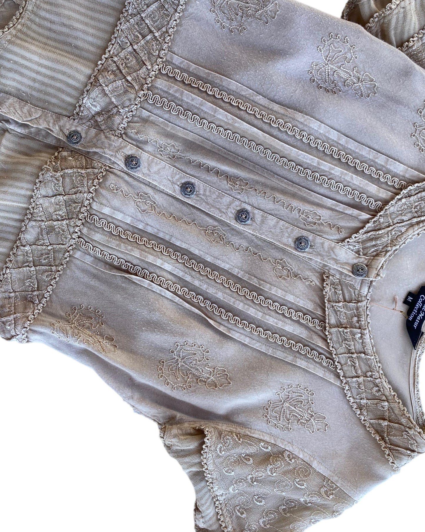 1990´S ETHNIC NATUR BLOUSE