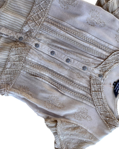 1990´S ETHNIC NATUR BLOUSE