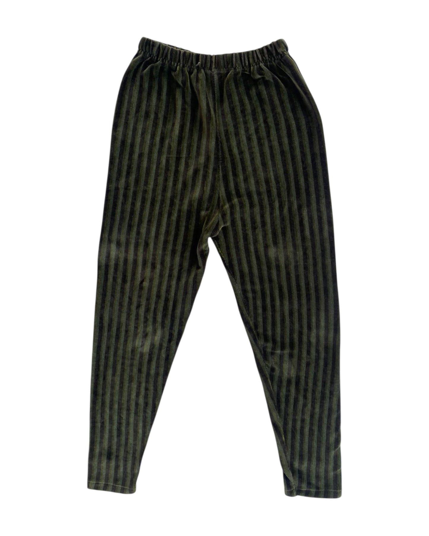 2000´S GREEN STRIPPED PANTS