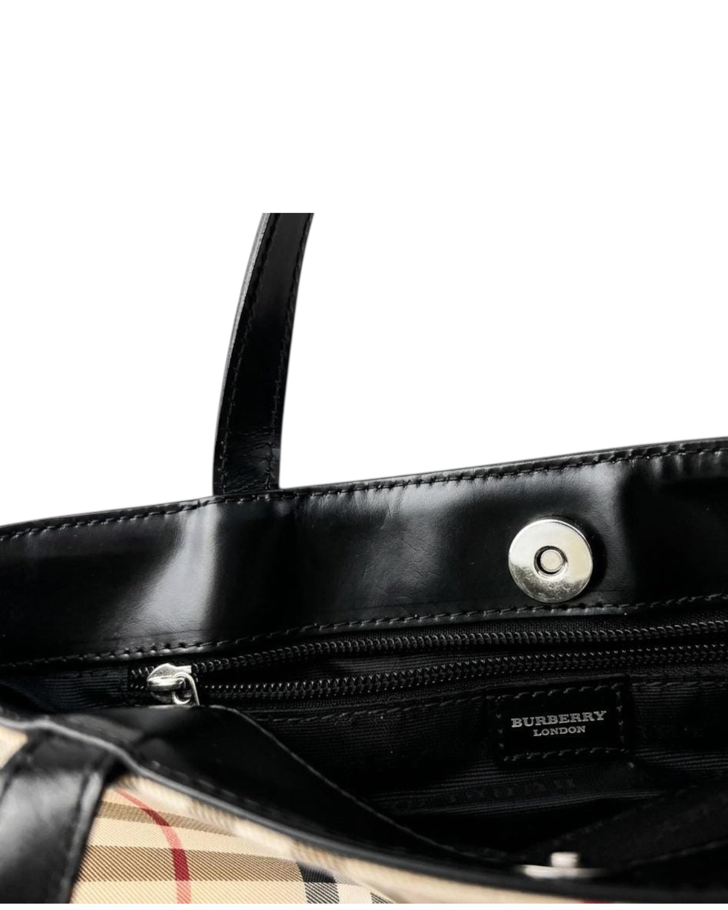 2000S BURBERRY NOVA CHECK TOTE BAG