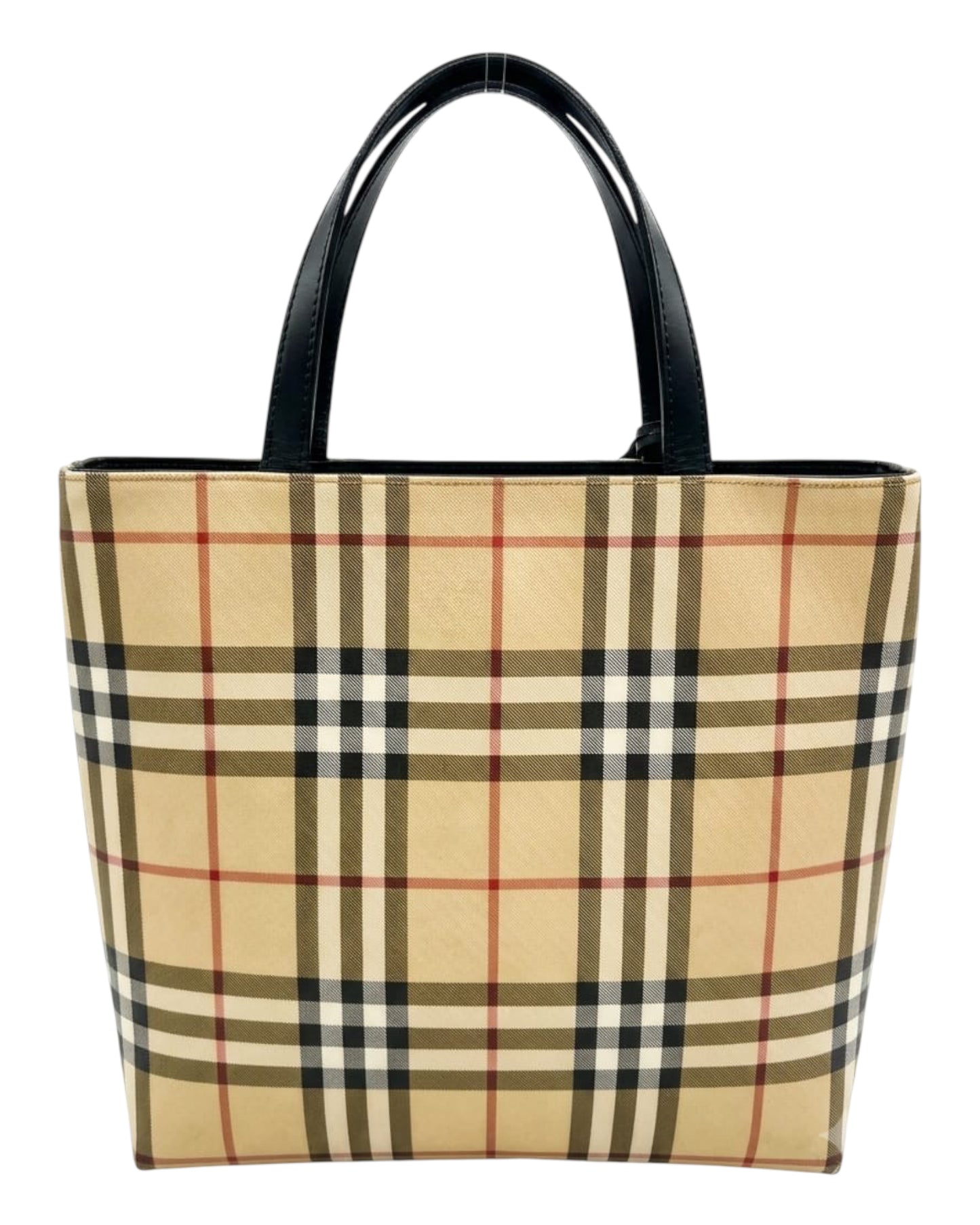 2000S BURBERRY NOVA CHECK TOTE BAG