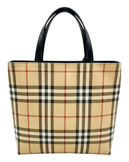 2000S BURBERRY NOVA CHECK TOTE BAG