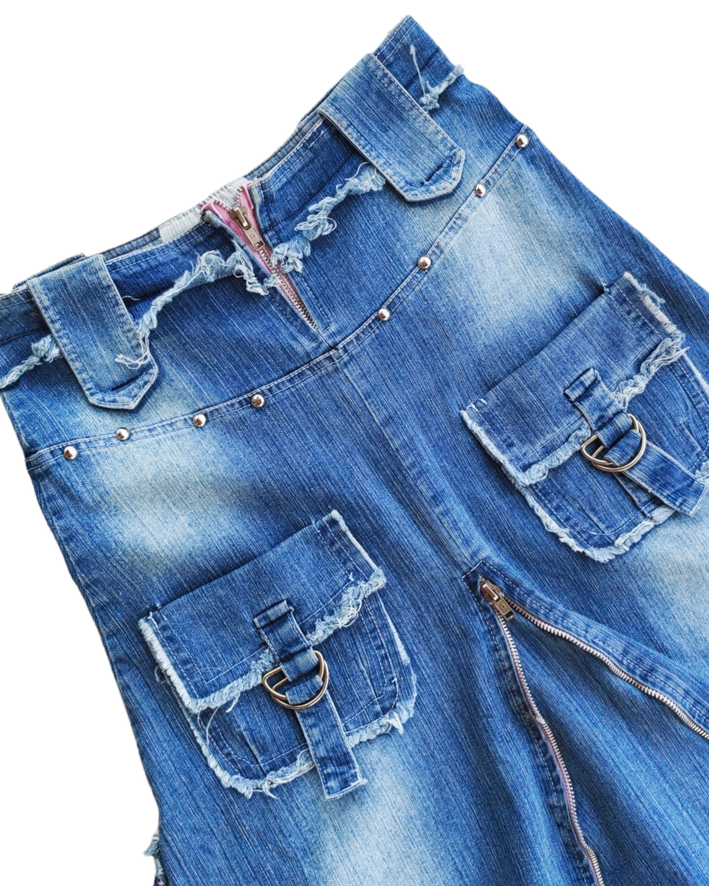 2000S SUSTITUTE DENIM SKIRT